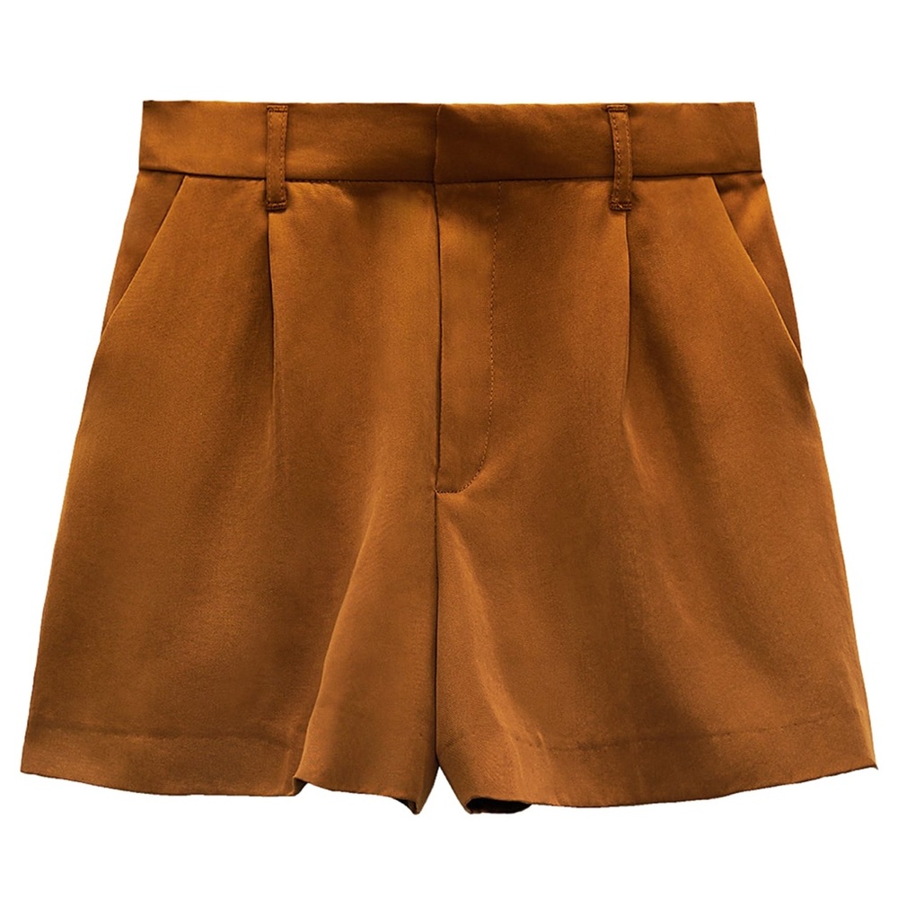 Zara Pleated Shorts